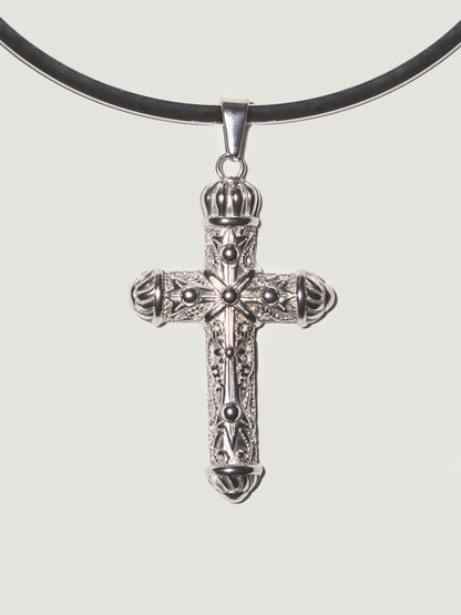 RADIANT CROSSROADS Silver Cross Necklaces Set